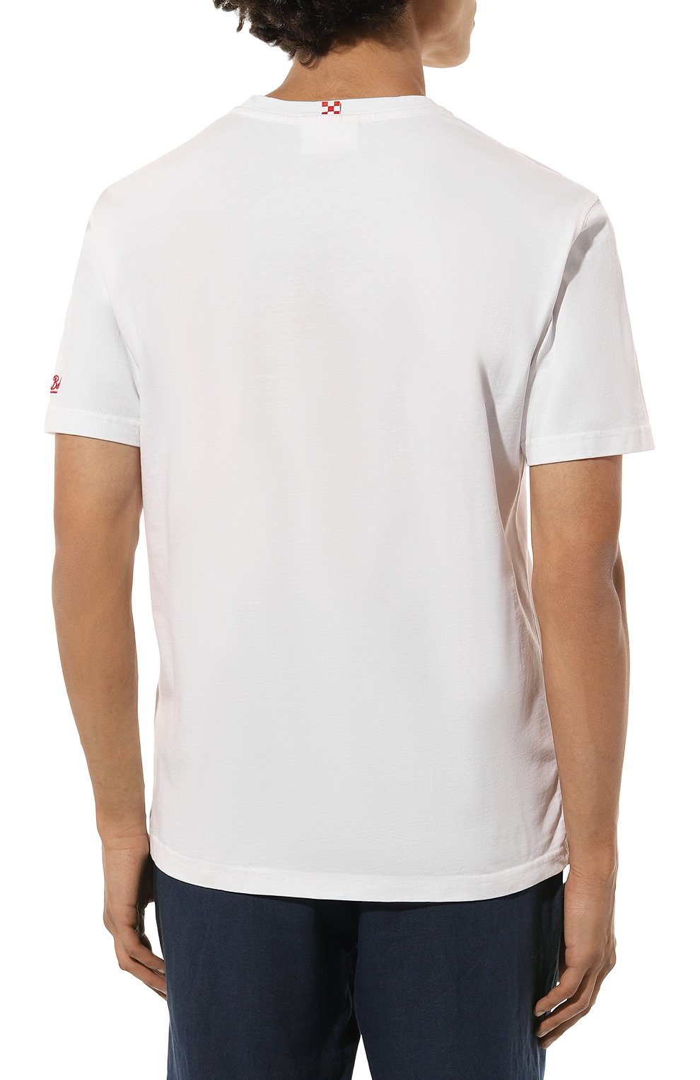 Хлопковая футболка MC2 SAINT BARTH, арт. STBM TSHIRT MAN/TSHM001/02203B, фото 4