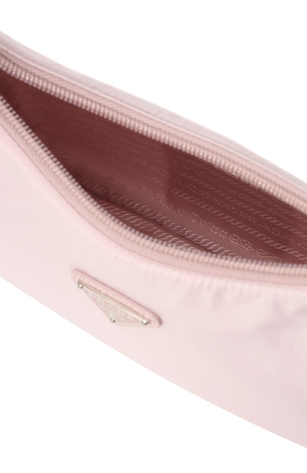 Сумка prada re-edition 2000 PRADA розового цвета по цене 92000 руб., арт. 1NE515-RDH0-F0E18, фото 5 Сумка prada re-edition 2000 PRADA, арт. 1NE515-RDH0-F0E18, фото 5