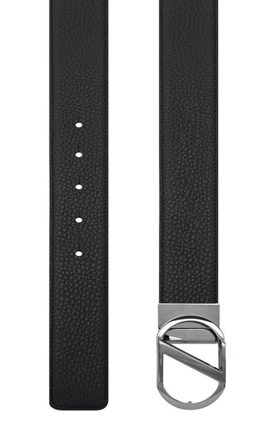 Кожаный ремень ZEGNA черного цвета по цене 38500 руб., арт. B1GR1B/958A, фото 2 Кожаный ремень ZEGNA, арт. B1GR1B/958A, фото 2