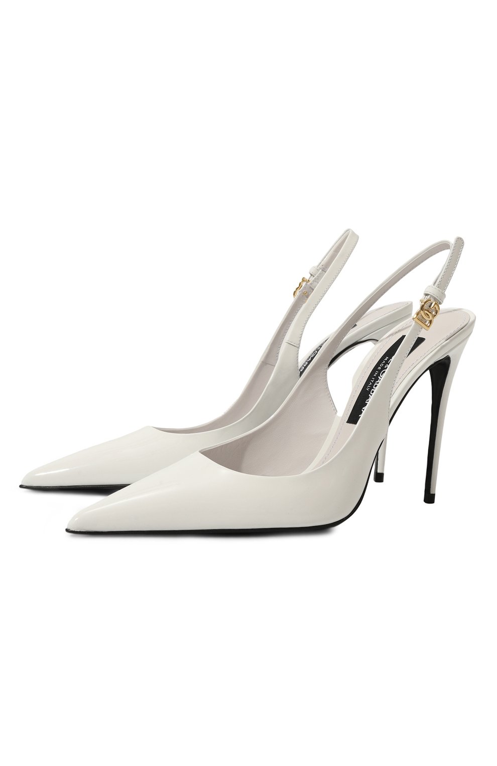 Кожаные туфли lollo 105 DOLCE & GABBANA, арт. CG0748/A1471, фото 1