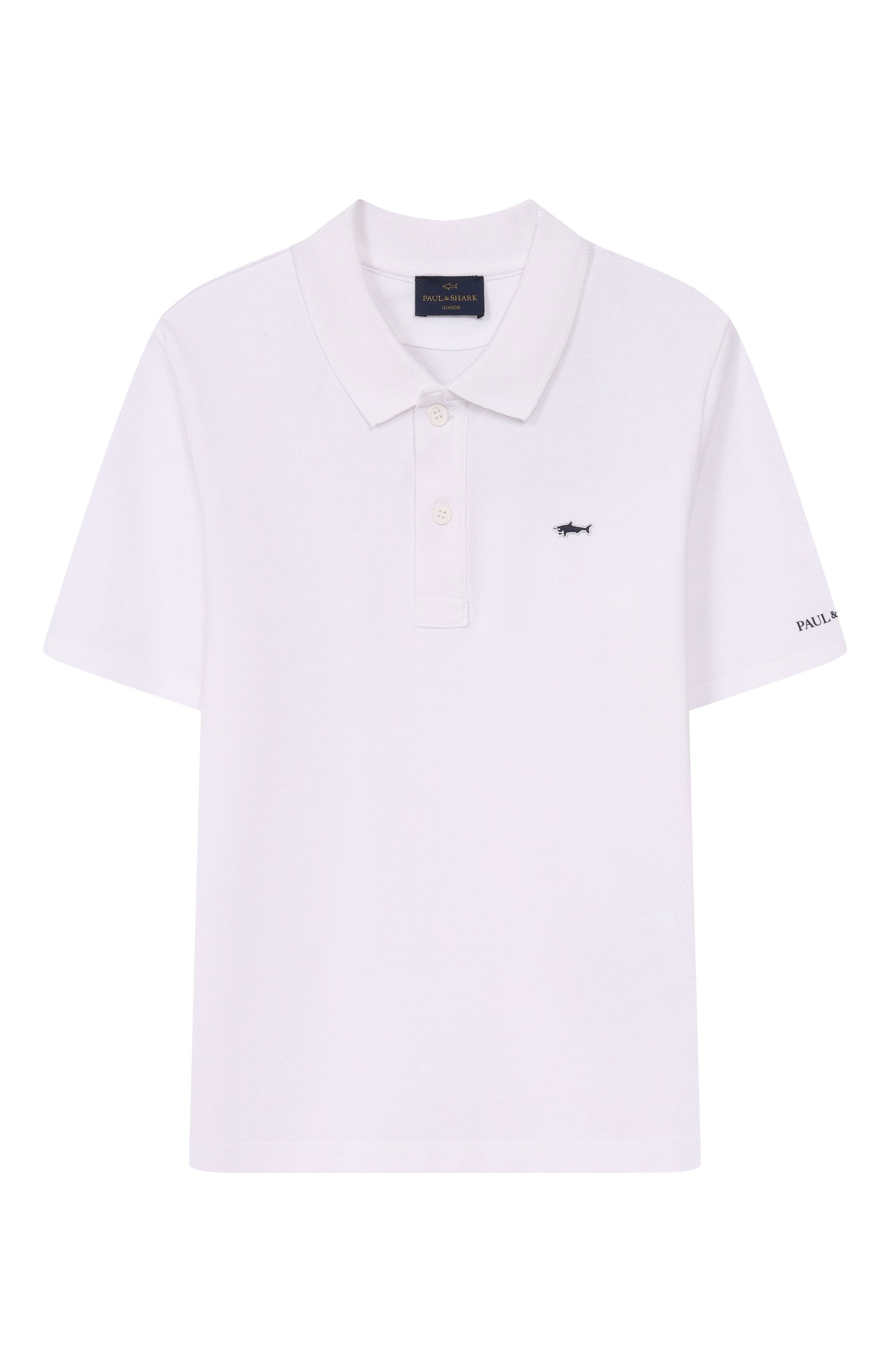 Хлопковое поло PAUL & SHARK JUNIOR, арт. WUM00C/LEA07/10A-16A, фото 1