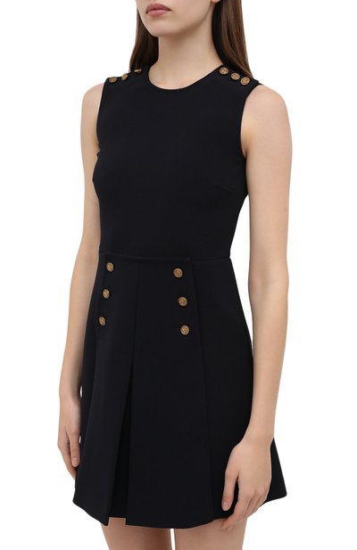 Платье REDVALENTINO темно-синего цвета по цене 59850 руб., арт. XR3VADC0/5LB, фото 3 Платье REDVALENTINO, арт. XR3VADC0/5LB, фото 3