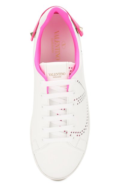 Кожаные кеды backnet VALENTINO, арт. TW0S0M20/MSS, фото 5