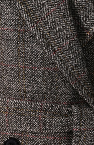 Шерстяное пальто DRIES VAN NOTEN серого цвета по цене 119500 руб., арт. 192-10254-8188, фото 5 Шерстяное пальто DRIES VAN NOTEN, арт. 192-10254-8188, фото 5