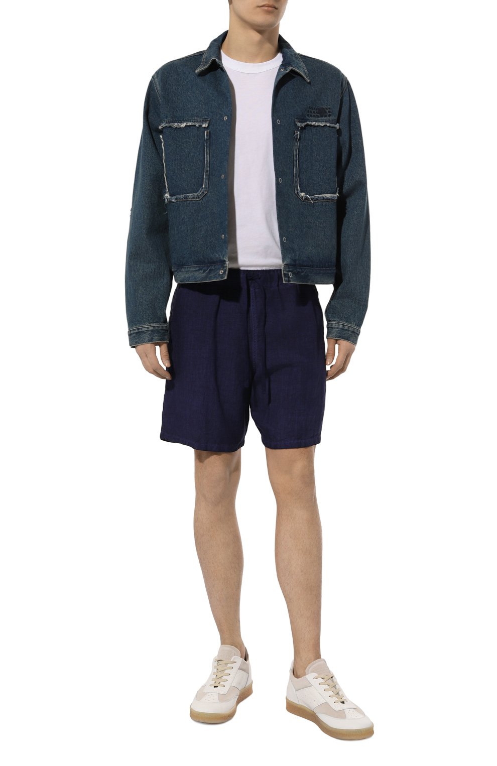 Льняные шорты 120% LINO, арт. 31ALIM29DZ/0000253/S00, фото 2