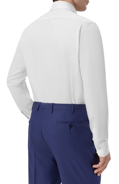 Хлопковая сорочка KITON, арт. UCCH06146, фото 4