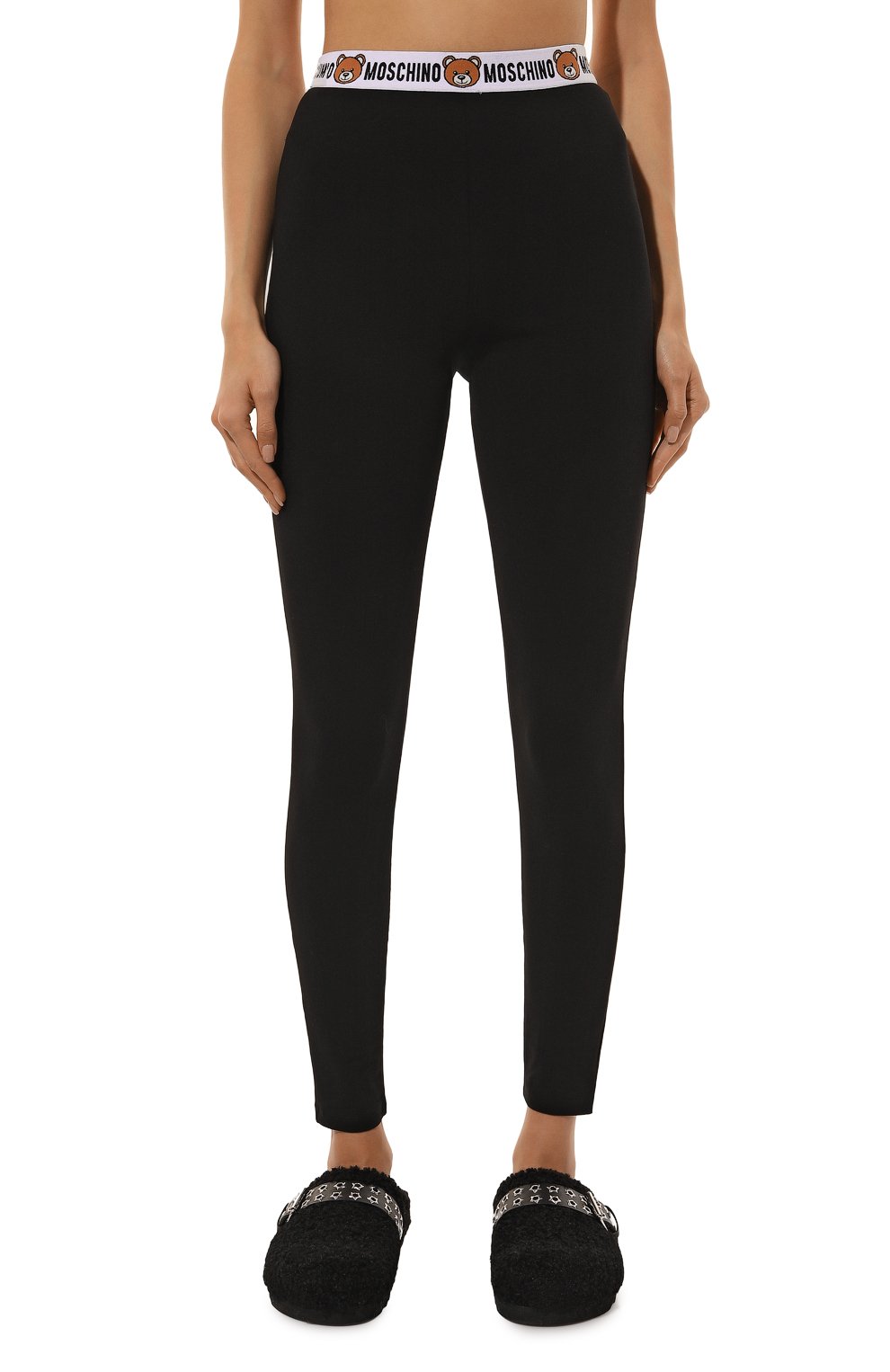Хлопковые легинсы MOSCHINO, арт. A6886/4406, фото 3