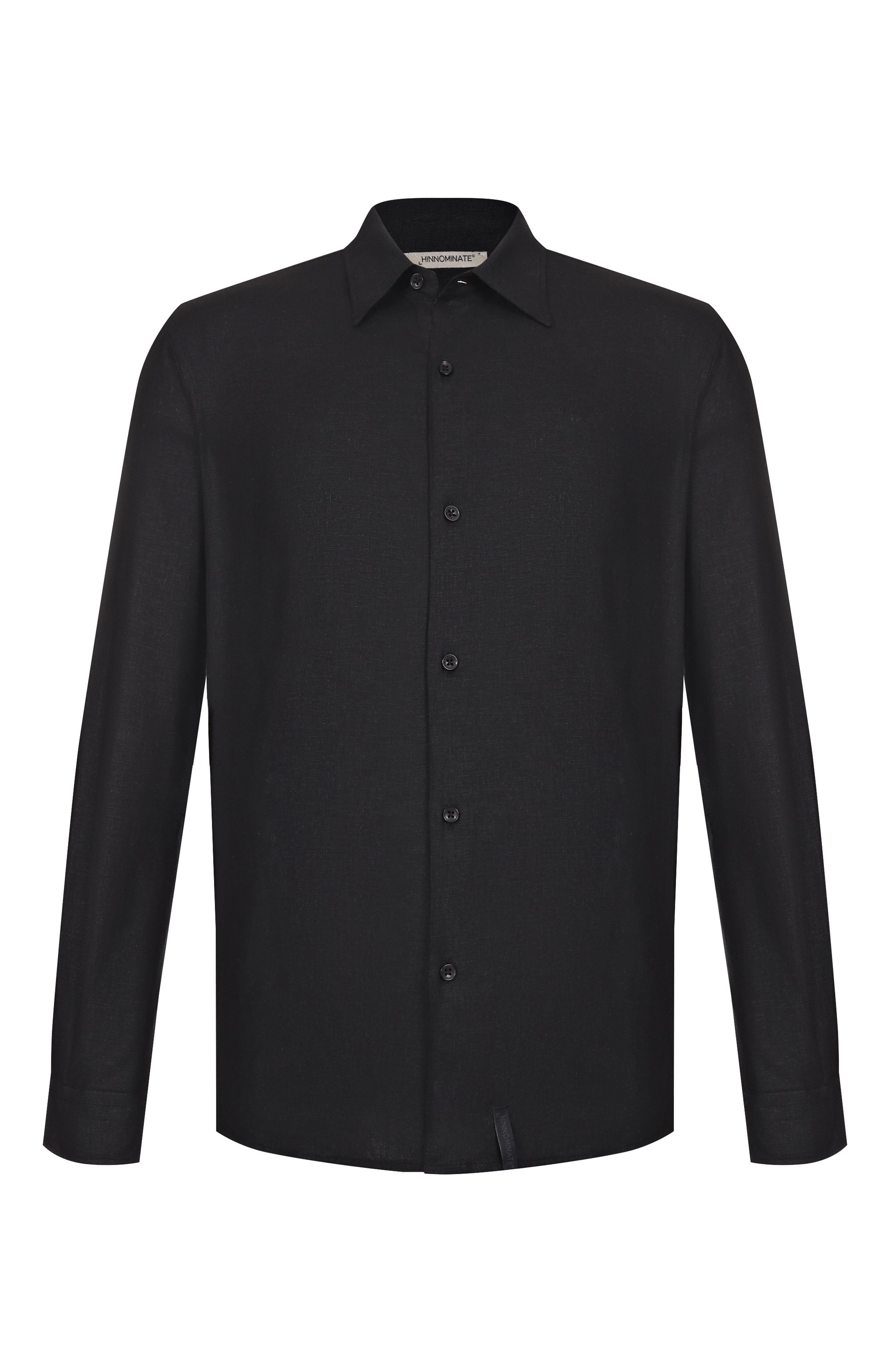 Рубашка изо льна и вискозы HINNOMINATE, арт. HMABM01347, фото 1