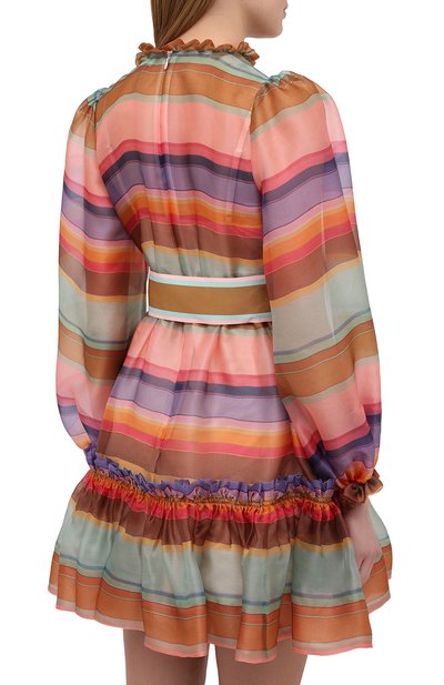 Шелковое платье ZIMMERMANN, арт. 9872DAND, фото 4