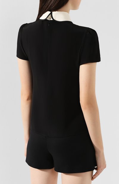 Шелковый топ REDVALENTINO, арт. TR3AAB10/48P, фото 4