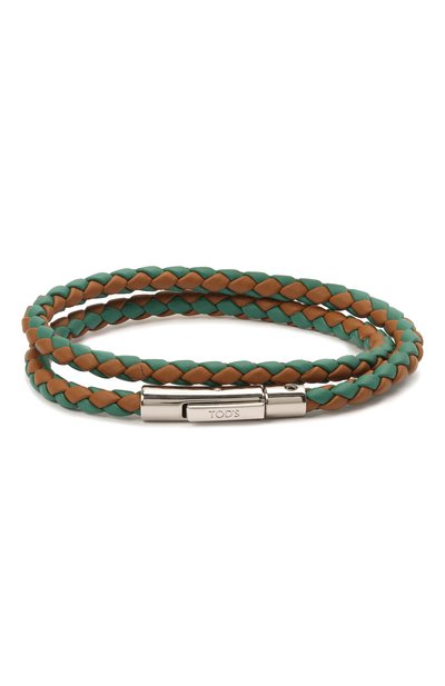 Кожаный браслет TOD’S, арт. XEMB1900200FLR, фото 1