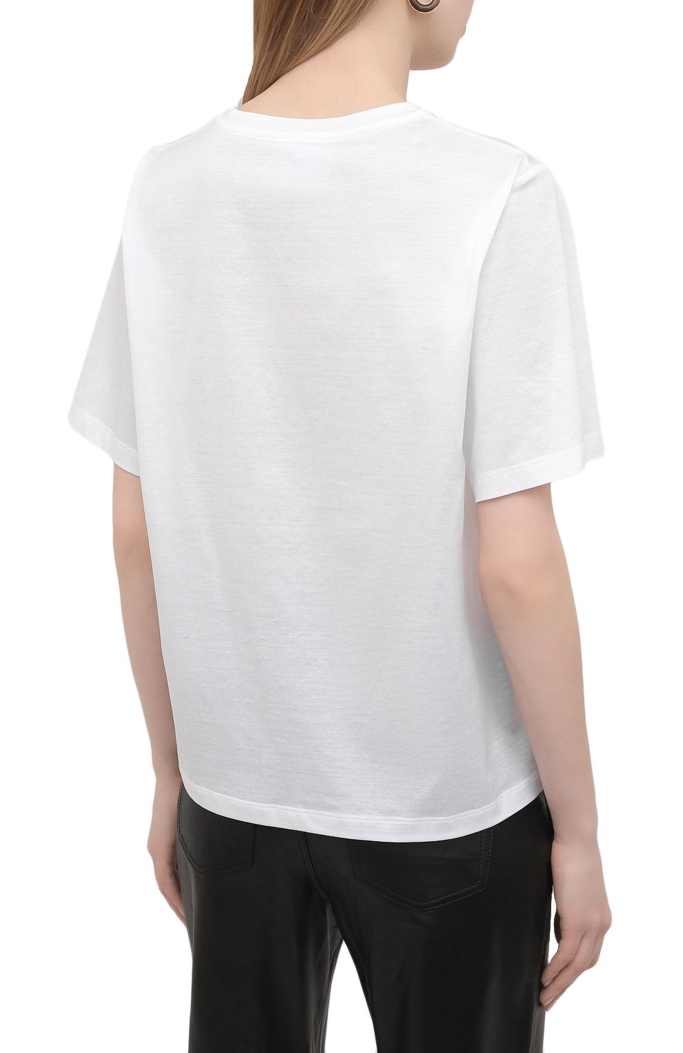 Хлопковая футболка ERIKA CAVALLINI, арт. S1/P/P1SK01, фото 4