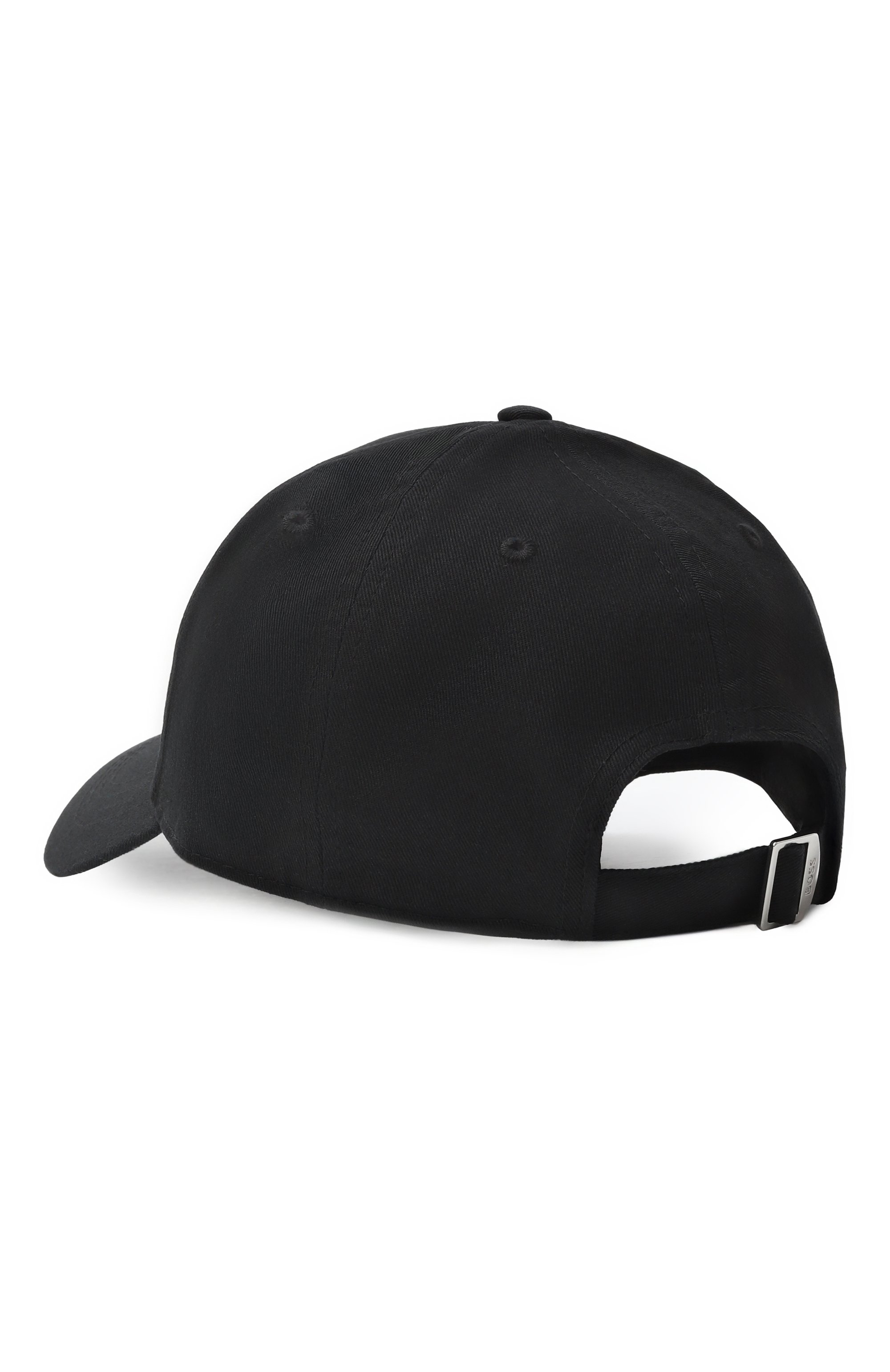 Хлопковая бейсболка BOSS черного цвета по цене 7490 руб., арт. 50533299, фото 4 Хлопковая бейсболка BOSS, арт. 50533299, фото 4