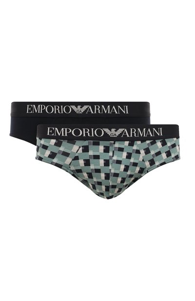 Мужские комплект из двух брифов EMPORIO ARMANI, арт. 111733/3F504