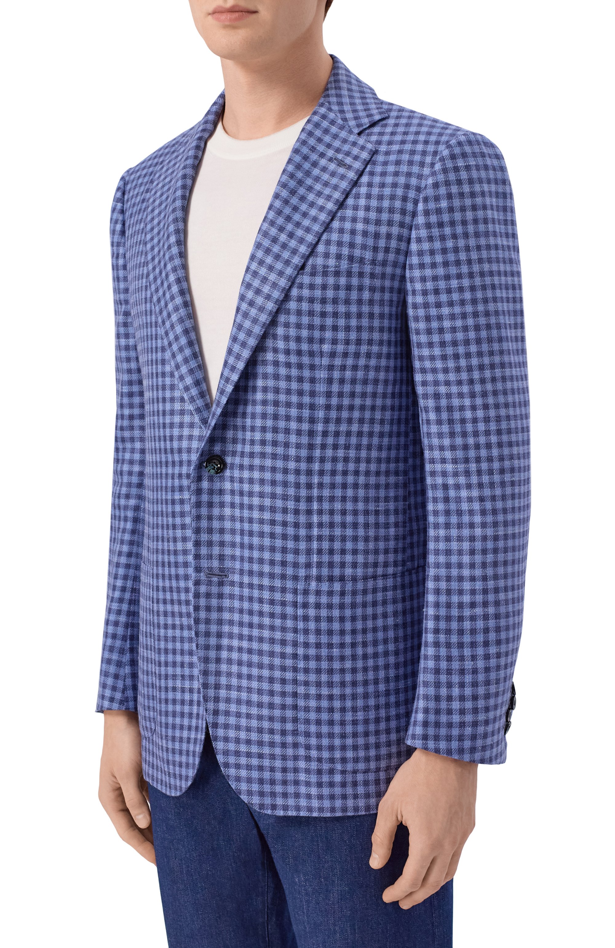 Пиджак из кашемира и шелка KITON, арт. UG81K0639G, фото 4