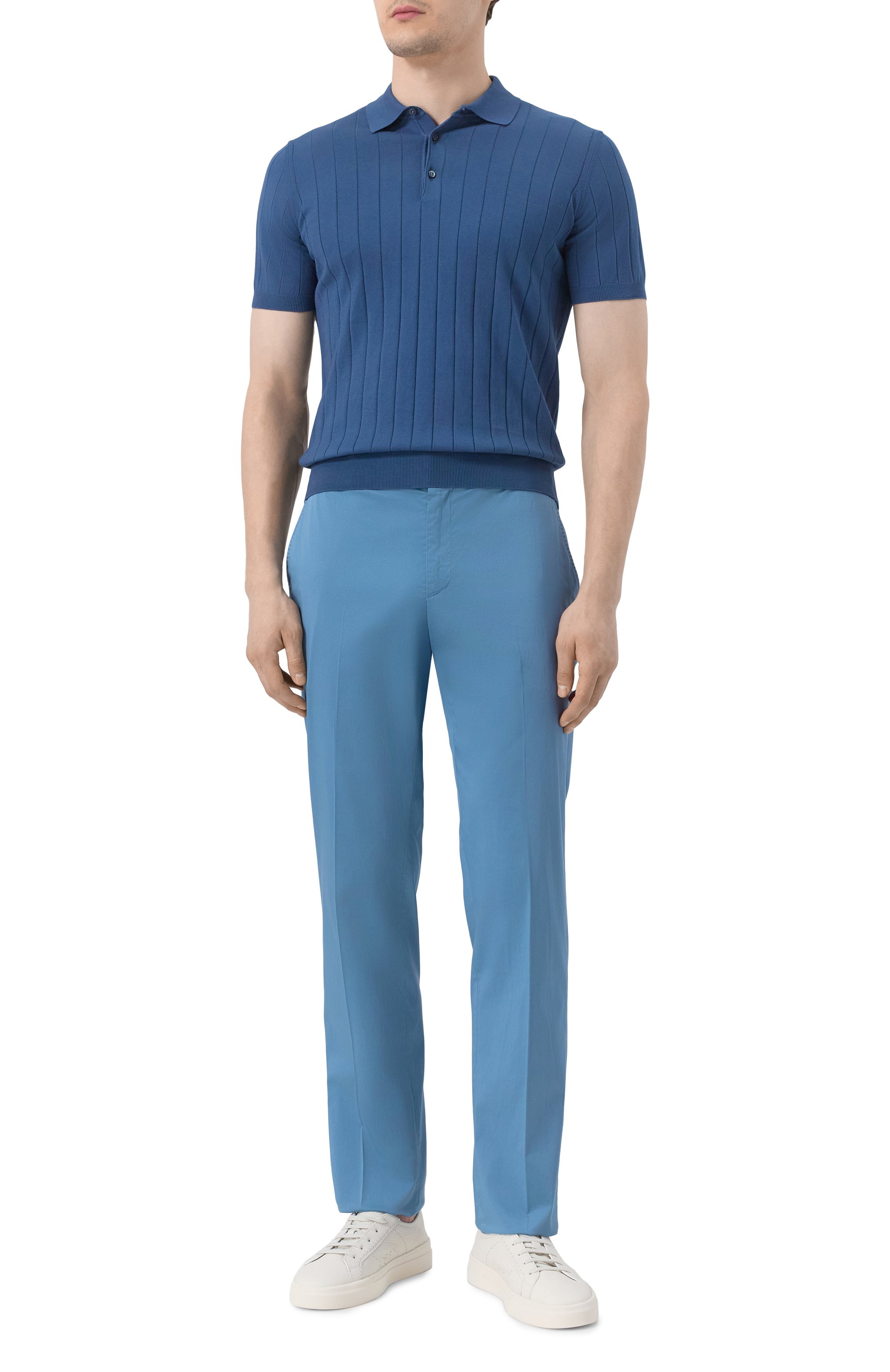 Хлопковое поло CORNELIANI, арт. 25M512-2525153, фото 2