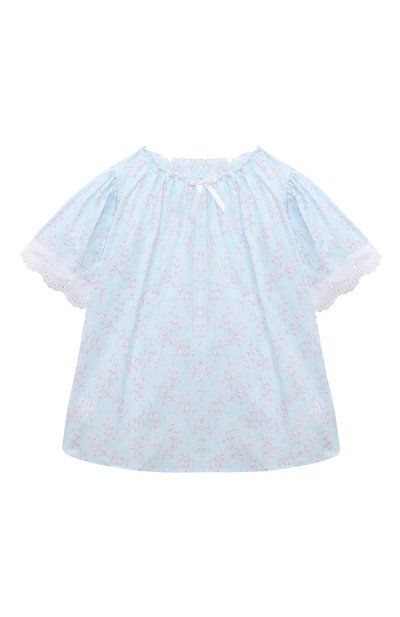 Хлопковая пижама AMIKI CHILDREN, арт. NATHALIE/BLUE FL0WERS, фото 2