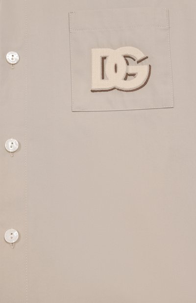 Хлопковая рубашка DOLCE & GABBANA, арт. L44S29/HUMRB/8-14, фото 3