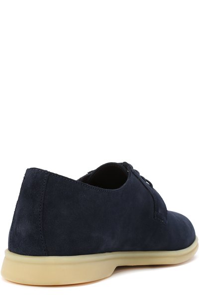 Замшевые дерби на контрастной подошве LORO PIANA, арт. FAG1545, фото 4