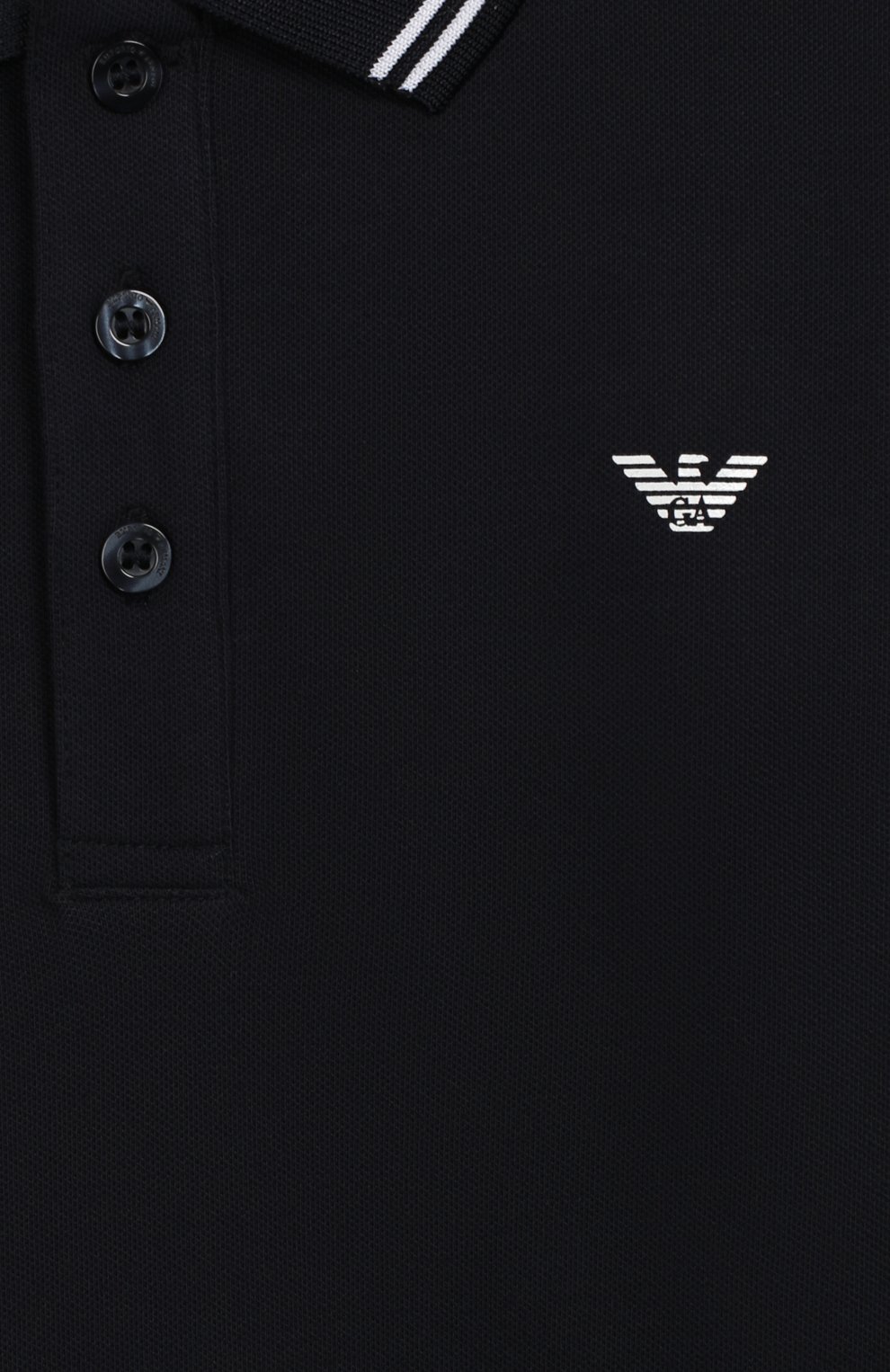 Хлопковое поло EMPORIO ARMANI, арт. 8N4F36/1JPTZ, фото 3