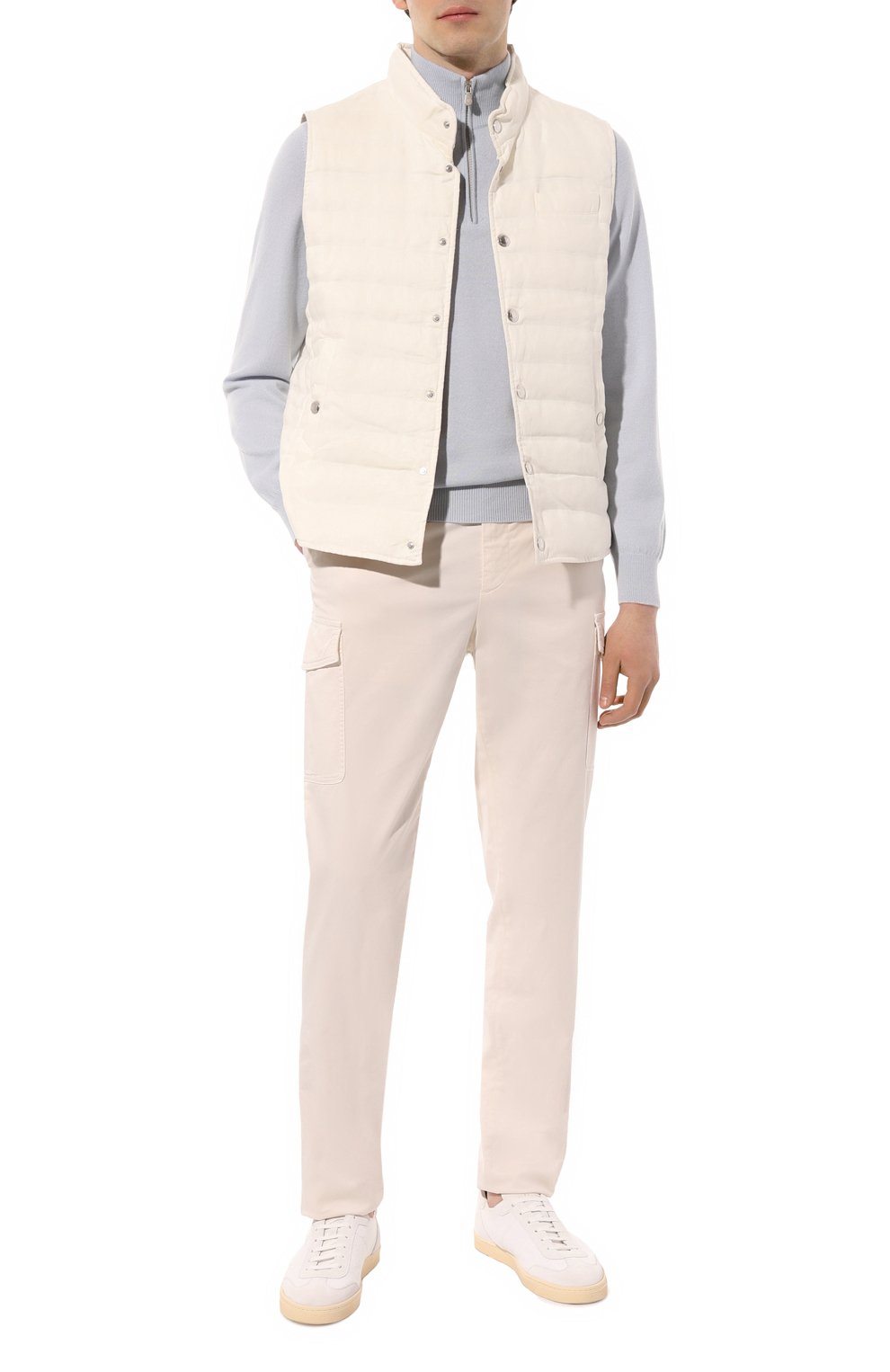 Пуховый жилет BRUNELLO CUCINELLI, арт. MS498B2309, фото 2