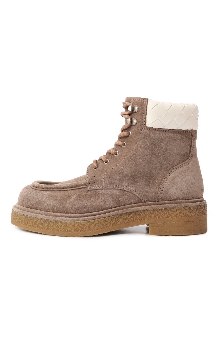Замшевые ботинки haddock BOTTEGA VENETA, арт. 806864/V4PR1, фото 1