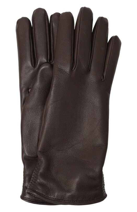 Кожаные перчатки Giorgio Armani GW001984/AF19169 Коричневый GW001984/AF19169
