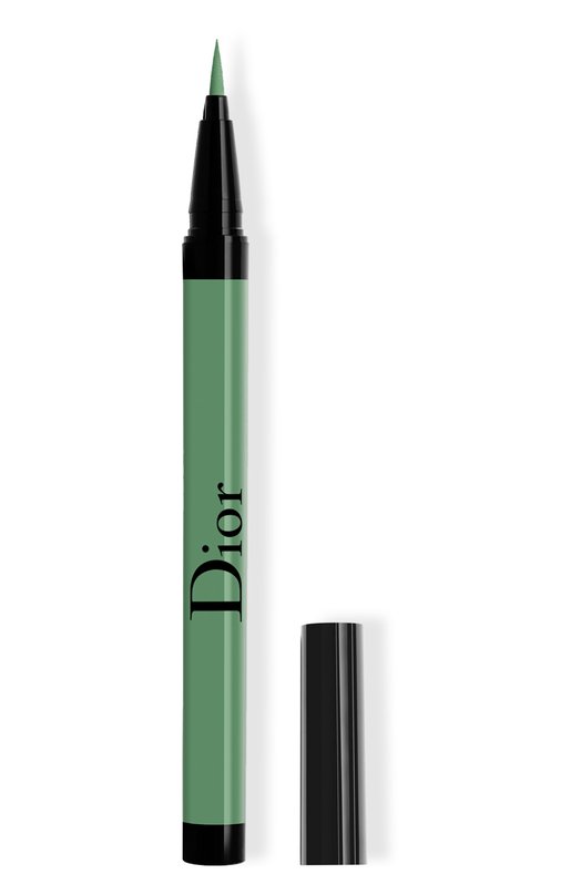 фото Водостойкая жидкая подводка для глаз diorshow on stage liner, оттенок 461 матовый зеленый (0.55ml) dior