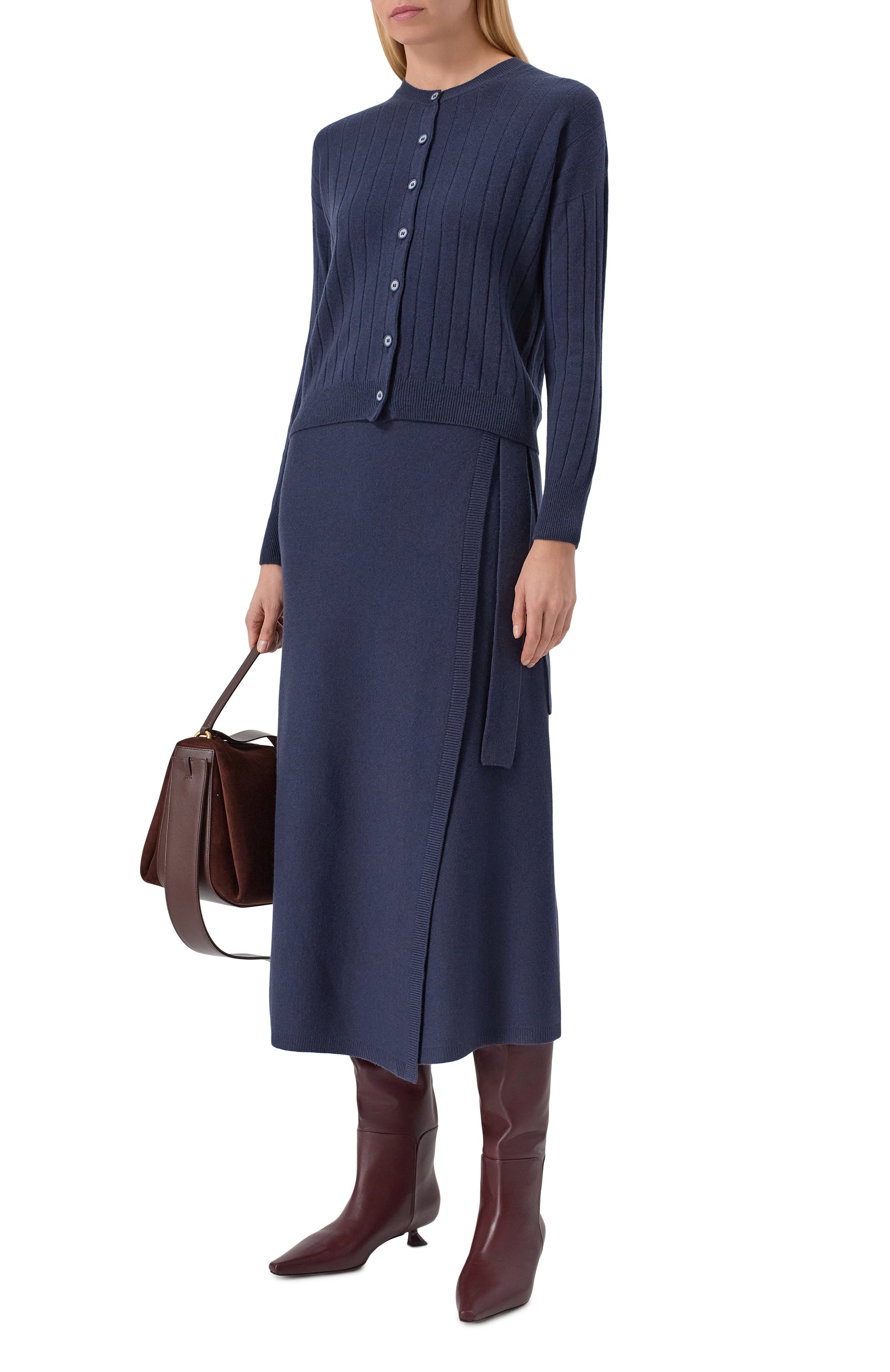 Юбка из шерсти и вискозы GRAN SASSO, арт. 57244/12848, фото 2