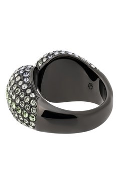 Женское кольцо sublima SWAROVSKI черного цвета, арт. 5700926 | Фото 3 (Материал сплава: Проставлено; Нос: Не проставлено; Материал: Кристаллы, Металл)