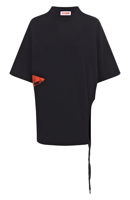 Хлопковая футболка Let`s Swim LS/W_011_DR Чёрный LS/W_011_DR