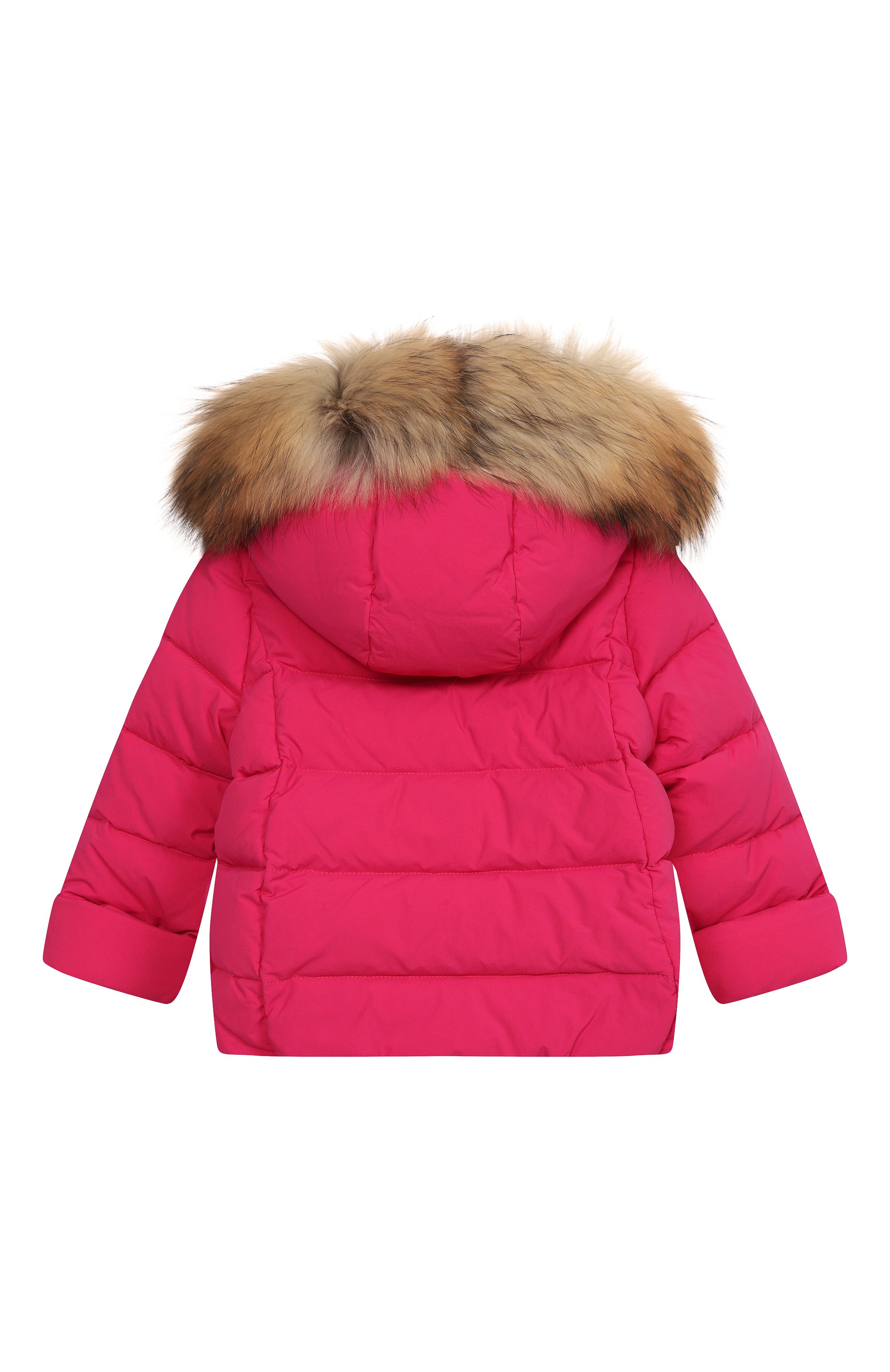 Пуховик с отделкой из енота IL GUFO, арт. A25GGM0007N0108/2-4, фото 2