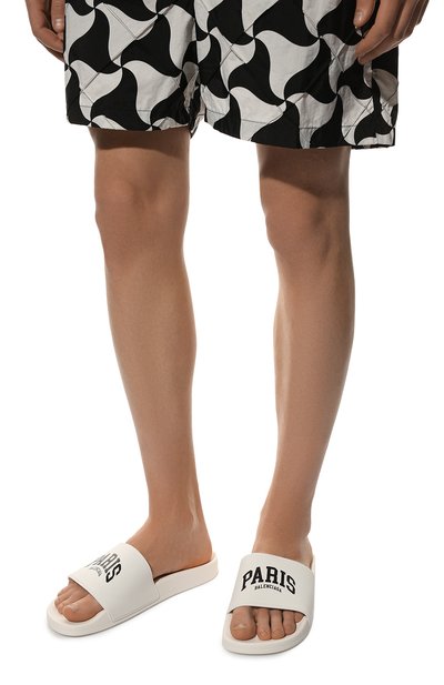 Резиновые шлепанцы pool BALENCIAGA, арт. 689031/W1S9A, фото 3