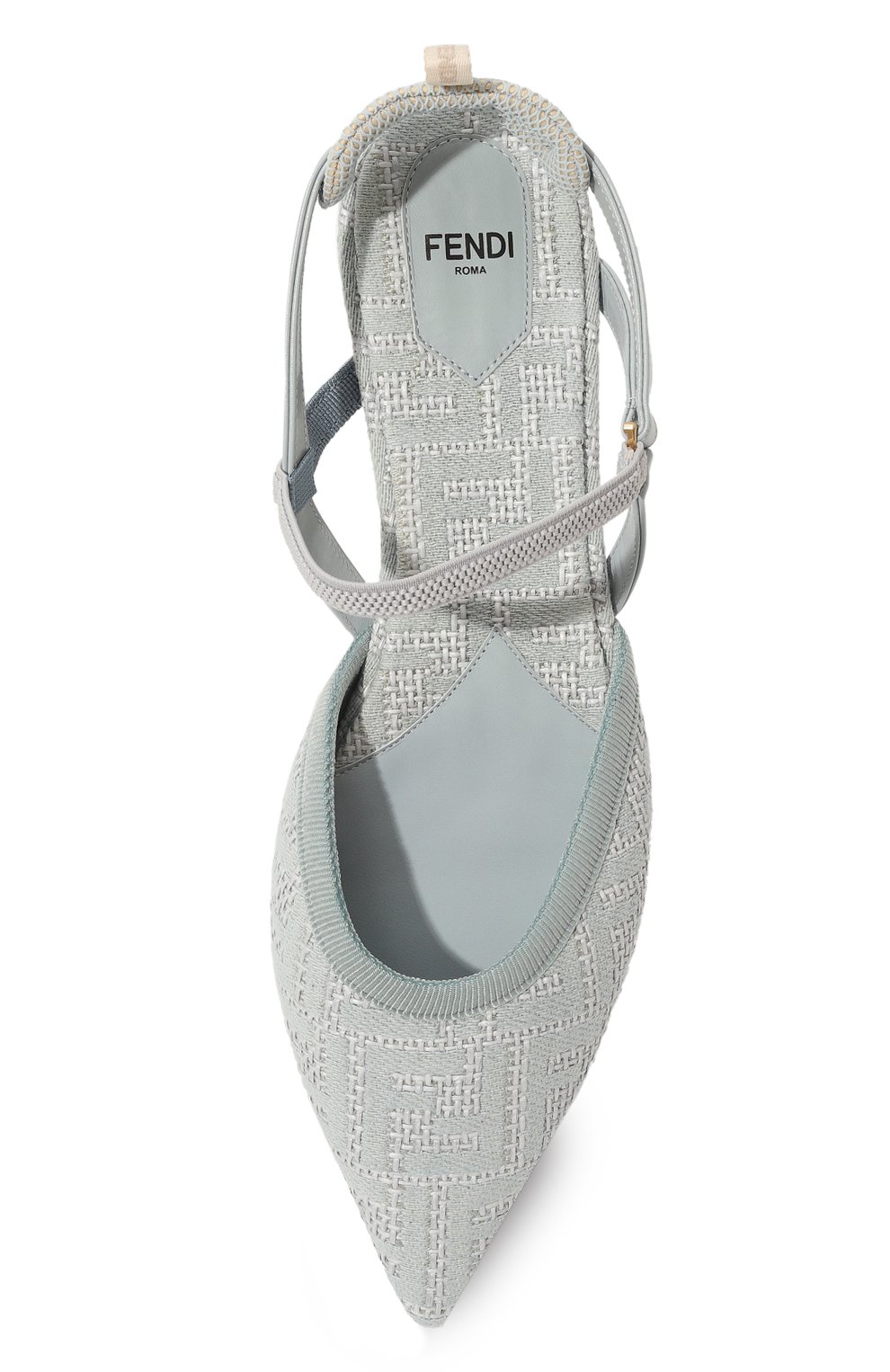 Текстильные балетки colibri lite FENDI, арт. 8J8463/AQY7, фото 6