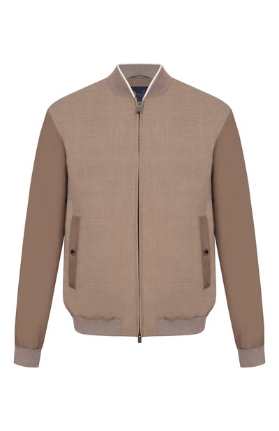 Мужской бомбер из шерсти и шелка PAUL&SHARK, арт. 26412062_002