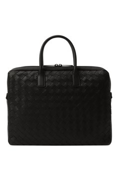 Мужская портфель BOTTEGA VENETA черного цвета, арт. 601065/V3US2 | Фото 6 (Размер: large; Драгоценные камни: Проставлено; Материал сплава: Проставлено; Материал: Натуральная кожа; Ремень/цепочка: На ремешке; Сумки-технические: Портфели)