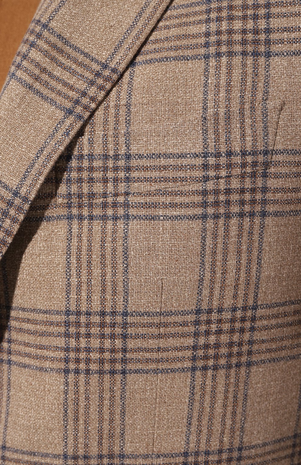 Пиджак из хлопка и льна CANALI бежевого цвета по цене 125000 руб., арт. 13275/FC05191, фото 5 Пиджак из хлопка и льна CANALI, арт. 13275/FC05191, фото 5