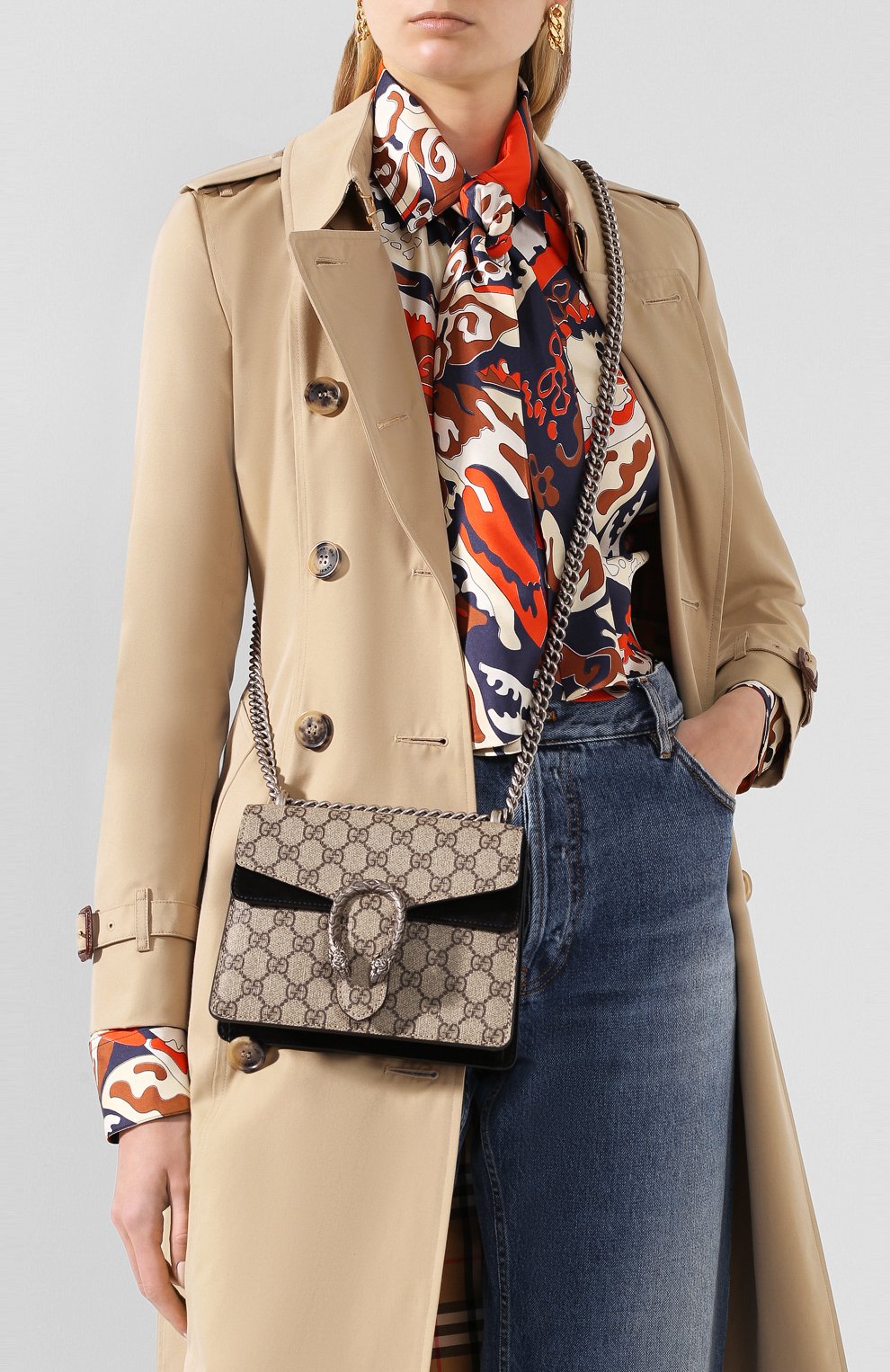 Сумка dionysus gg supreme mini GUCCI, арт. 421970/KHNRN, фото 2