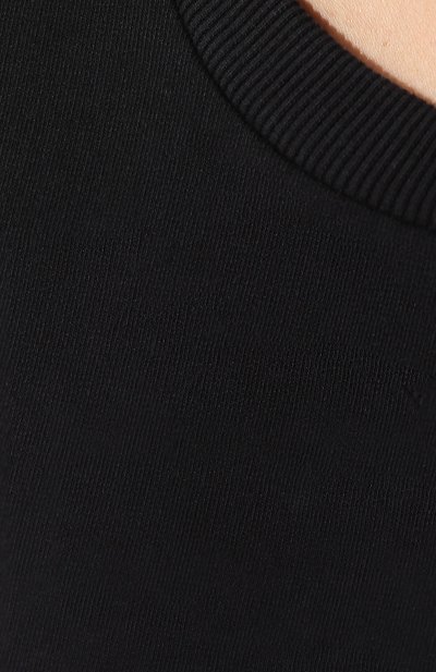 Хлопковый свитшот MM6 черного цвета по цене 16250 руб., арт. S32GU0097/S25328, фото 5 Хлопковый свитшот MM6, арт. S32GU0097/S25328, фото 5