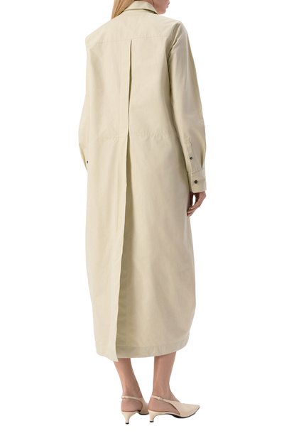 Хлопковое платье JIL SANDER, арт. J04CT0005-J45002, фото 4