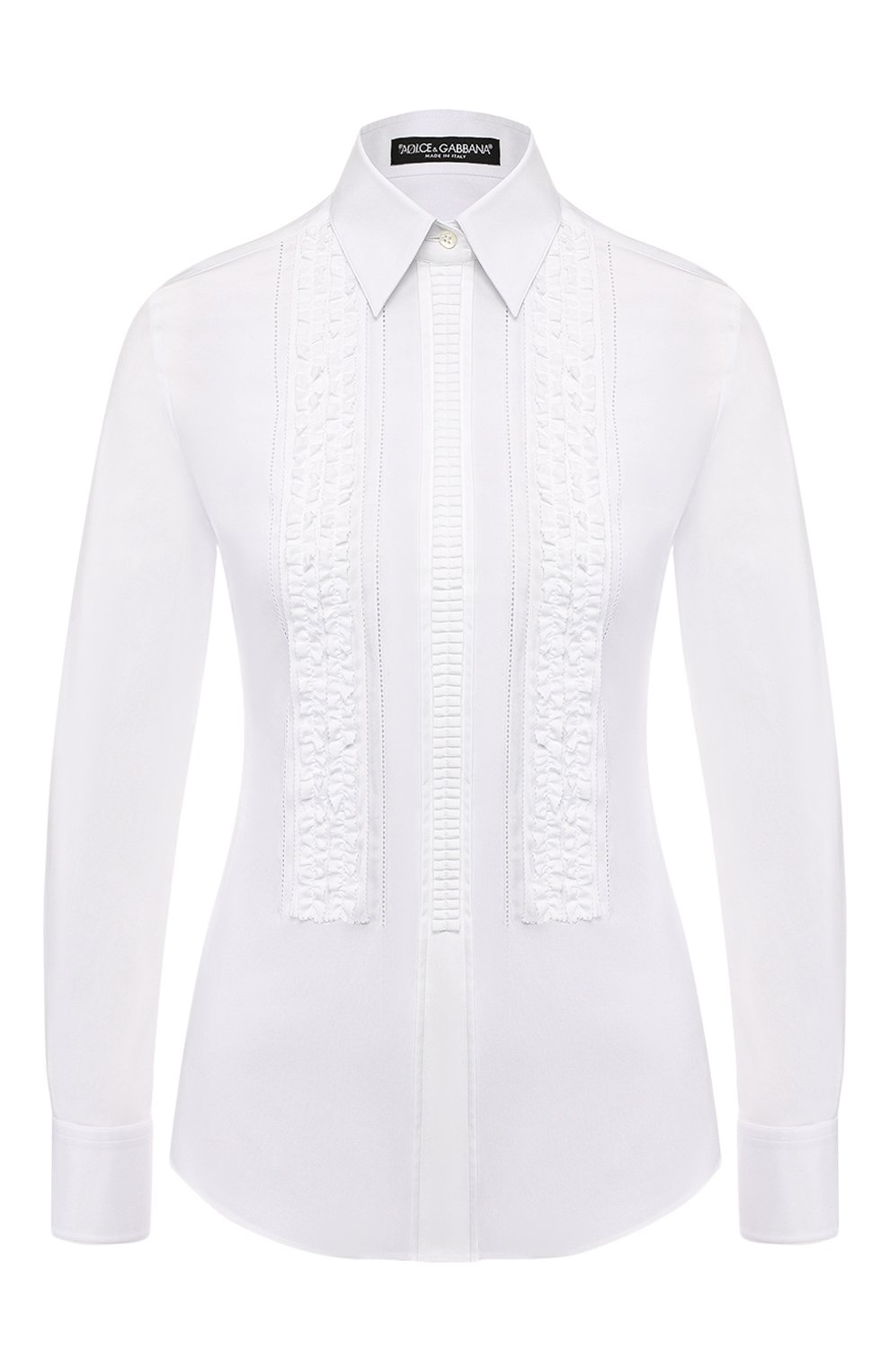 Хлопковая рубашка DOLCE & GABBANA, арт. F5K47T/FUEAJ, фото 1