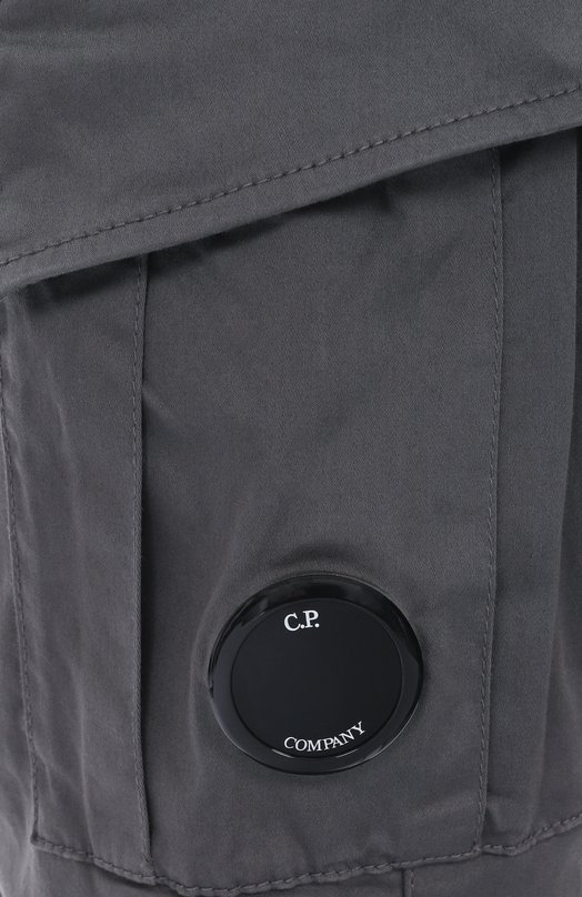 Хлопковые брюки-карго C.P. Company 18CMPA056A005694G Серый  18CMPA056A005694G Фото 6