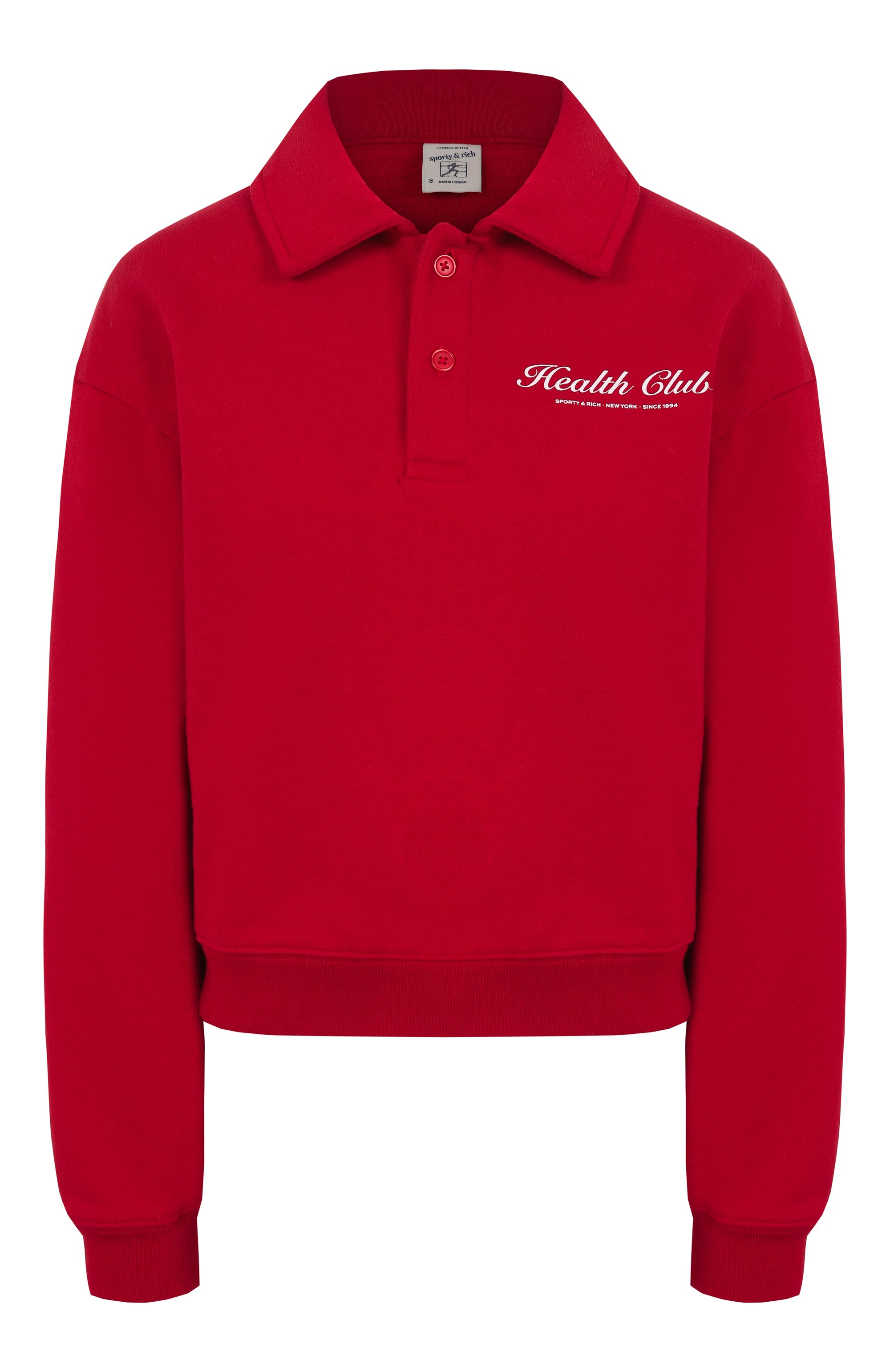 Хлопковое поло SPORTY AND RICH, арт. ST072508035RE07, фото 1