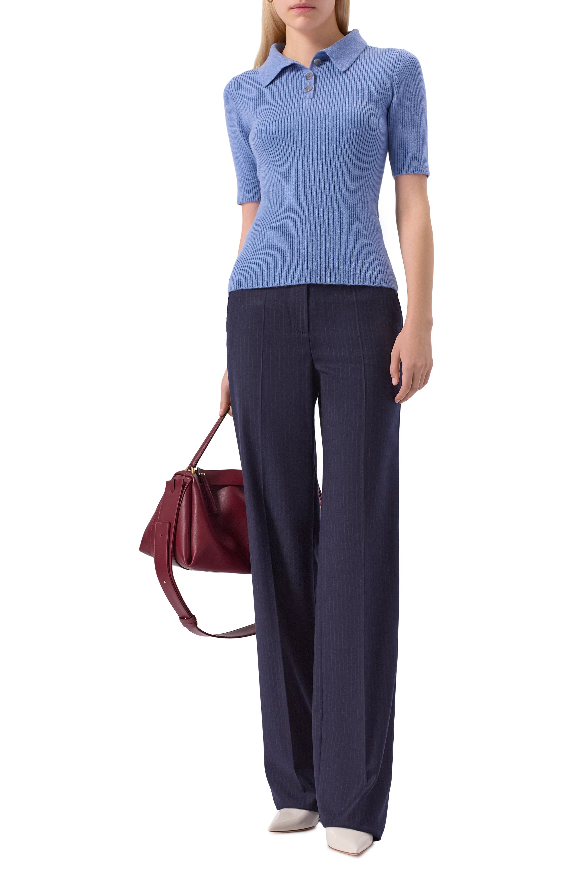 Поло из шерсти и кашемира FREEAGE, арт. W26.JM158.2030.401, фото 2