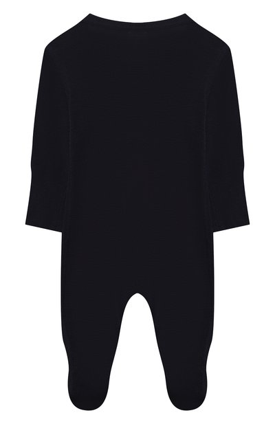 Шерстяной комбинезон WOOL AND COTTON синего цвета по цене 6520 руб., арт. OMLRB, фото 2 Шерстяной комбинезон WOOL AND COTTON, арт. OMLRB, фото 2