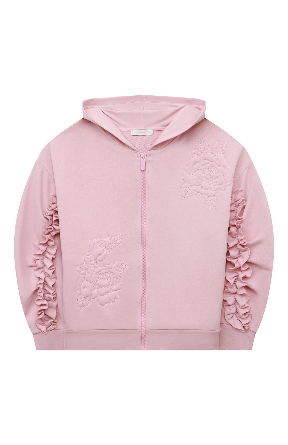 Хлопковая толстовка MONNALISA, арт. 790800, фото 1