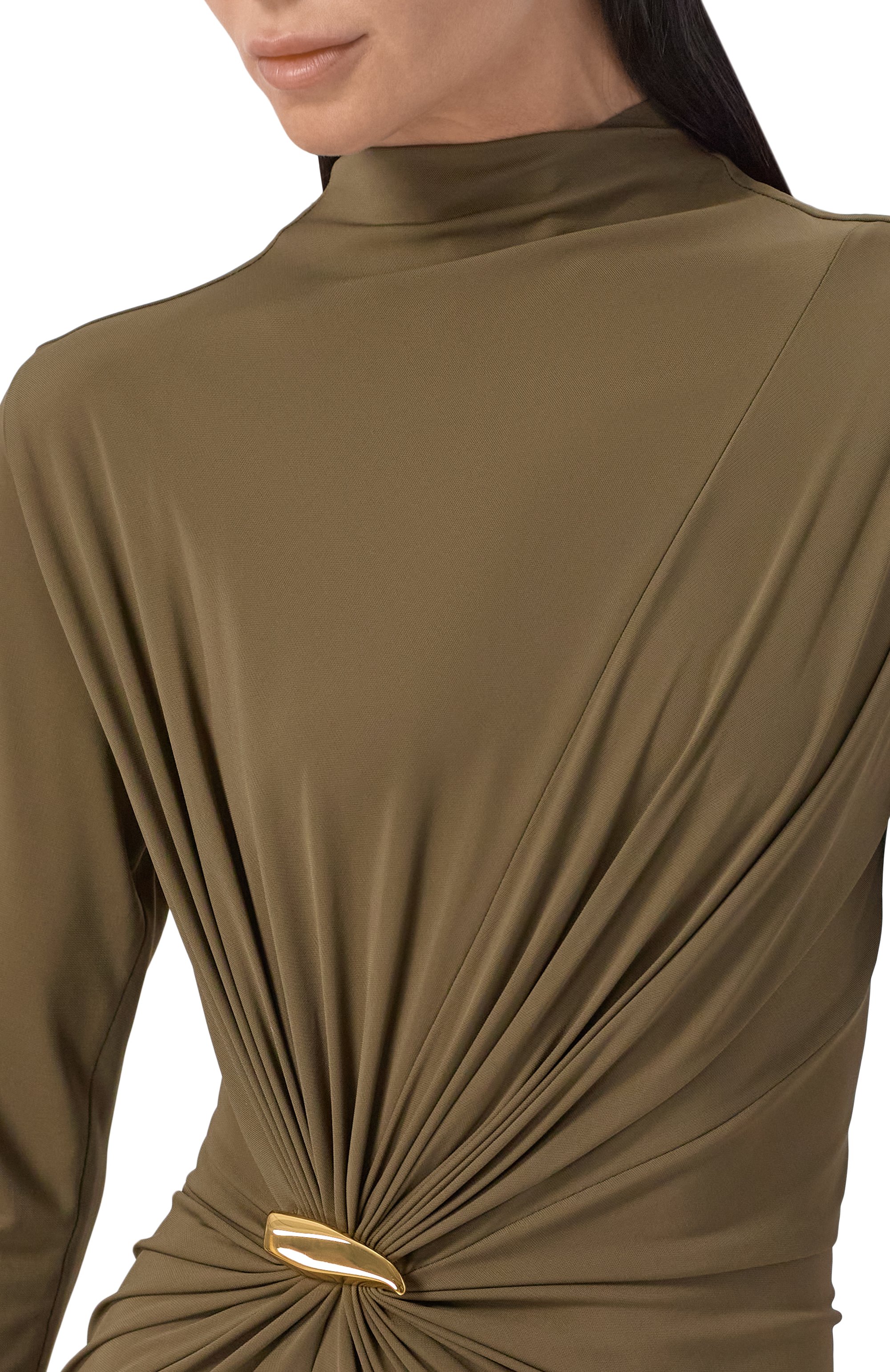 Платье из вискозы BOTTEGA VENETA, арт. 867623/V4YX0, фото 4