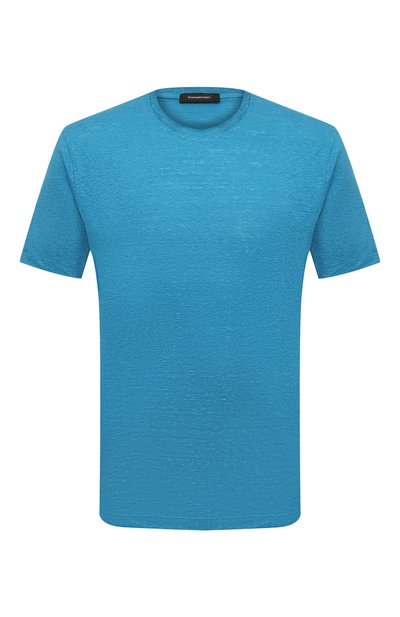 Льняная футболка ZEGNA, арт. UU564/706, фото 1