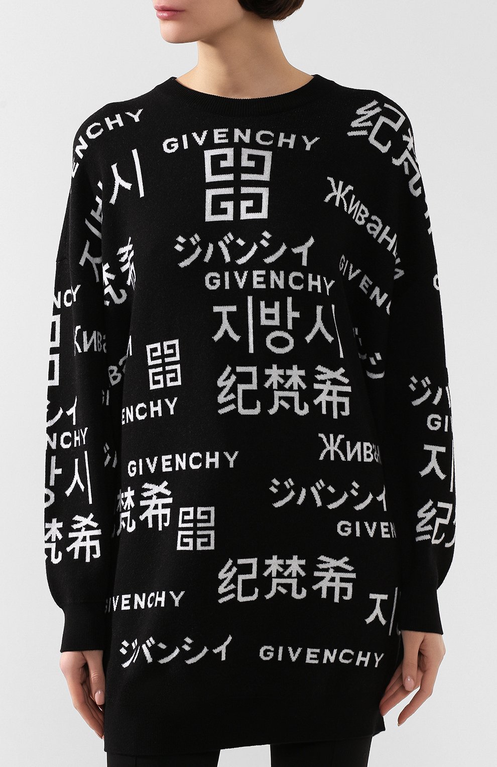 Свитер из смеси шерсти и  кашемира GIVENCHY, арт. BW90894Z5Z, фото 3