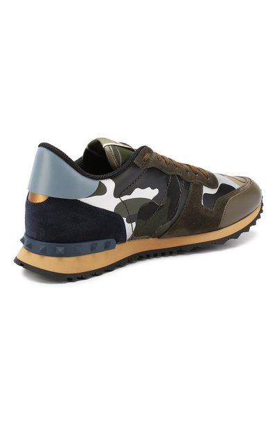 Комбинированные кроссовки rockrunner  VALENTINO, арт. RY0S0723/IVN, фото 4
